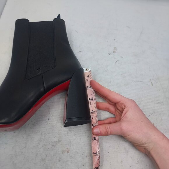 Christian Louboutin Black Leather Turelastic Chelsea Boot - Picture 16 of 16